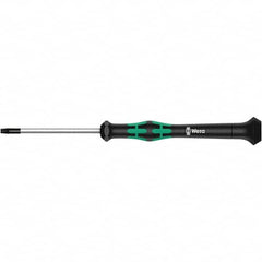 Wera - T4 Torx Driver - 1-37/64" Blade Length, 137mm OAL, Ergonomic Handle - Makers Industrial Supply