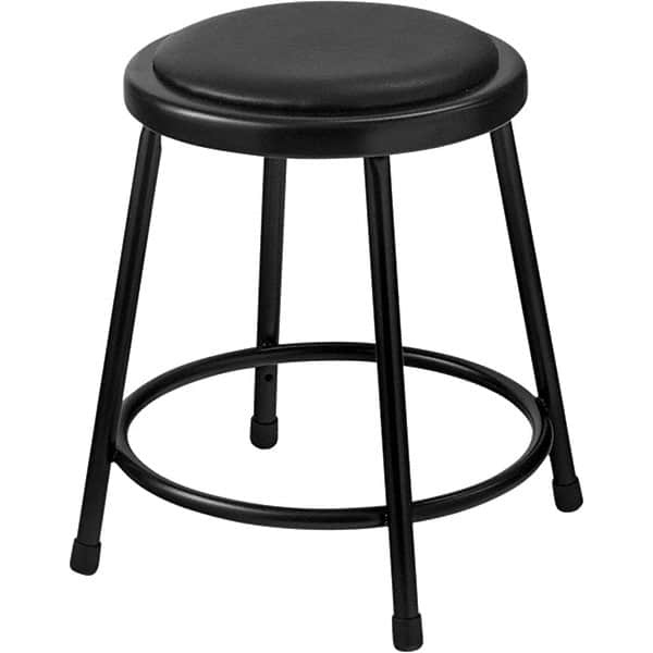 NPS - Stationary Stools Type: Fixed Height Stool Base Type: Steel - Makers Industrial Supply