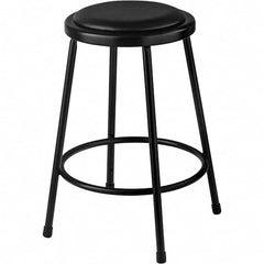 NPS - Stationary Stools Type: Fixed Height Stool Base Type: Steel - Makers Industrial Supply