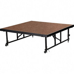 NPS - Temporary Structures Type: Adjustable Height Stage Platform Width (Feet): 4 - Makers Industrial Supply