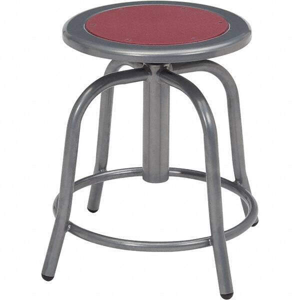 NPS - Swivel & Adjustable Stools Type: Adjustable Height Swivel Stool Base Type: Steel - Makers Industrial Supply