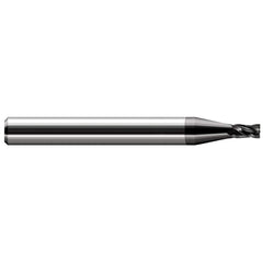 Harvey Tool - 1/4", 3/8" LOC, 1/4" Shank Diam, 2-1/2" OAL, 2 Flute, Solid Carbide Square End Mill - Exact Industrial Supply