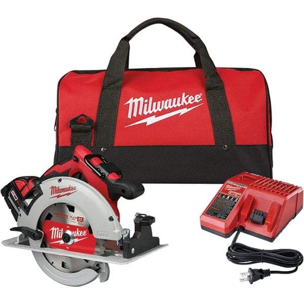 Milwaukee Tool - Cordless Circular Saws Voltage: 18 Battery Chemistry: Lithium-Ion - Makers Industrial Supply