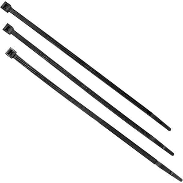 Steiner - Black Welding Screen Adjustable Plastic Ties - Use with Welding Curtains & Screens - Makers Industrial Supply