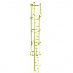 TRI-ARC - Rolling & Wall Mounted Ladders & Platforms Type: Fixed Ladder Style: Safety Cage - Makers Industrial Supply