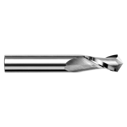 0.5000″ (1/2″) Cutter Diameter × 1.0000″ (1″) Length of Cut × 140° included Carbide Drill/End Mill, 2 Flutes - Exact Industrial Supply