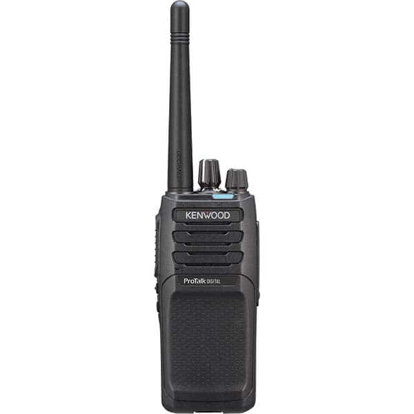 Kenwood - Two-Way Radios; Series: NX1000 ; Frequency Band: VHF ; Number of Channels: 16 ; Wattage: 5.000 ; Battery Type: Lithium Ion (Rechargeable) ; Power Rating: 5.0 - Exact Industrial Supply