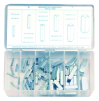 58 Pc. Machinery Key Assortment - Makers Industrial Supply