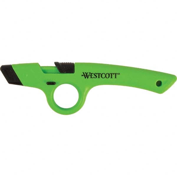 Westcott - Utility Knives, Snap Blades & Box Cutters Type: Safety Utility Knife Blade Type: Retractable - Makers Industrial Supply