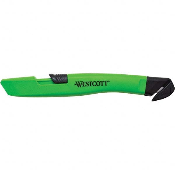 Westcott - Utility Knives, Snap Blades & Box Cutters Type: Safety Cutter Blade Type: Retractable - Makers Industrial Supply