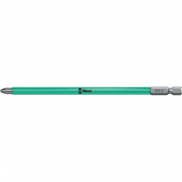 Wera - Phillips Screwdriver Bits Type: Phillips Bit Point Size: 2 - Makers Industrial Supply