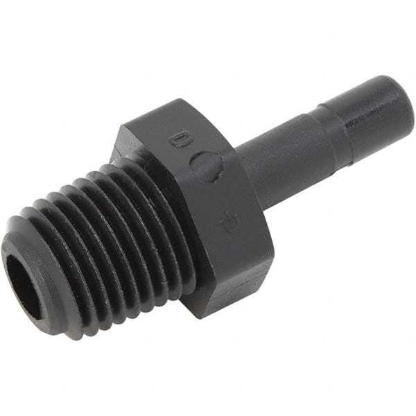 Parker - Plastic Push-To-Connect Tube Fittings Type: Tube Stem Adapter Tube Outside Diameter (Inch): 1/4 x 1/8 - Makers Industrial Supply