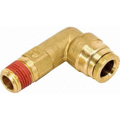 Parker - Metal Push-To-Connect Tube Fittings Type: 90 Degree Elbow Tube Outside Diameter (Inch): 0.625 - Makers Industrial Supply