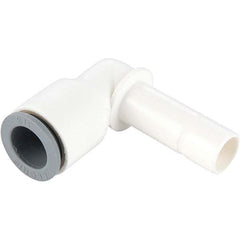 Parker - Plastic Push-To-Connect Tube Fittings Type: Plug-In Elbow Tube Outside Diameter (Inch): 3/8x1/4 - Makers Industrial Supply