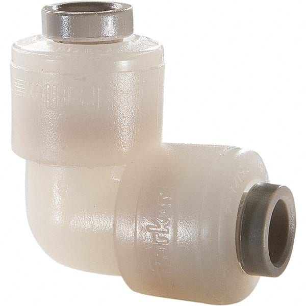 Parker - Plastic Push-To-Connect Tube Fittings Type: Union Elbow Tube Outside Diameter (Inch): 5/16 x 5/16 - Makers Industrial Supply