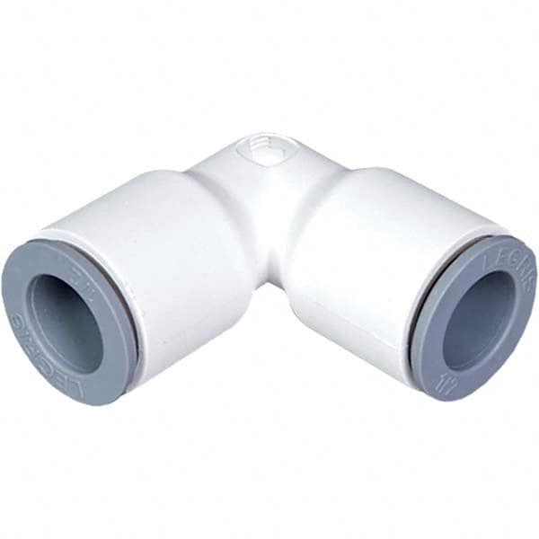 Parker - Plastic Push-To-Connect Tube Fittings Type: Union Elbow Tube Outside Diameter (Inch): 1/4 x 3/8 - Makers Industrial Supply