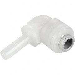 Parker - Plastic Push-To-Connect Tube Fittings Type: Tube Elbow Barb Connector Tube Outside Diameter (Inch): 1/2 x 1/2 - Makers Industrial Supply