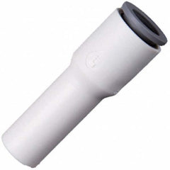 Parker - Plastic Push-To-Connect Tube Fittings Type: Plug-In Reducer Tube Outside Diameter (Inch): 3/8 x 1/2 - Makers Industrial Supply