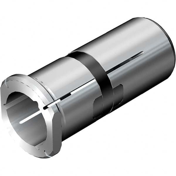 Sandvik Coromant - 20mm ID x 32mm OD, 37mm Head Diam, Slotted Hydraulic Chuck Sleeve - Makers Industrial Supply