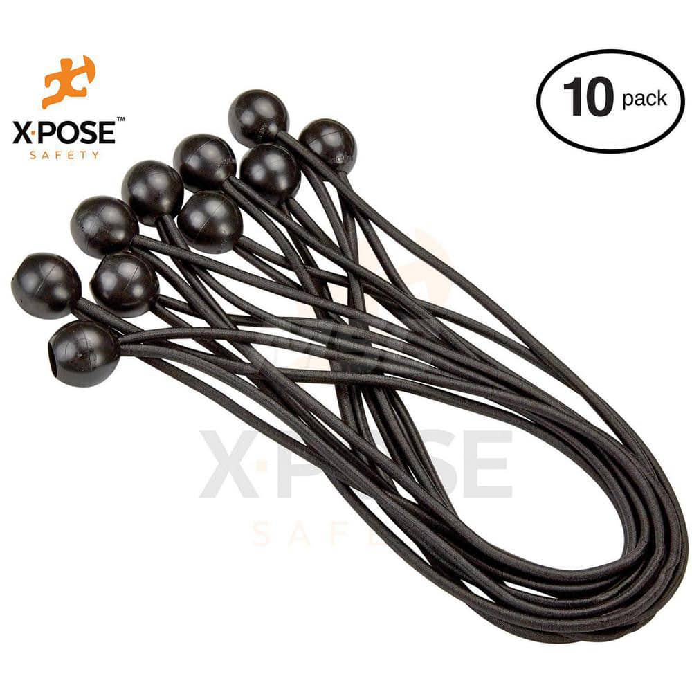 6' Bungee Cord with Ball End Black