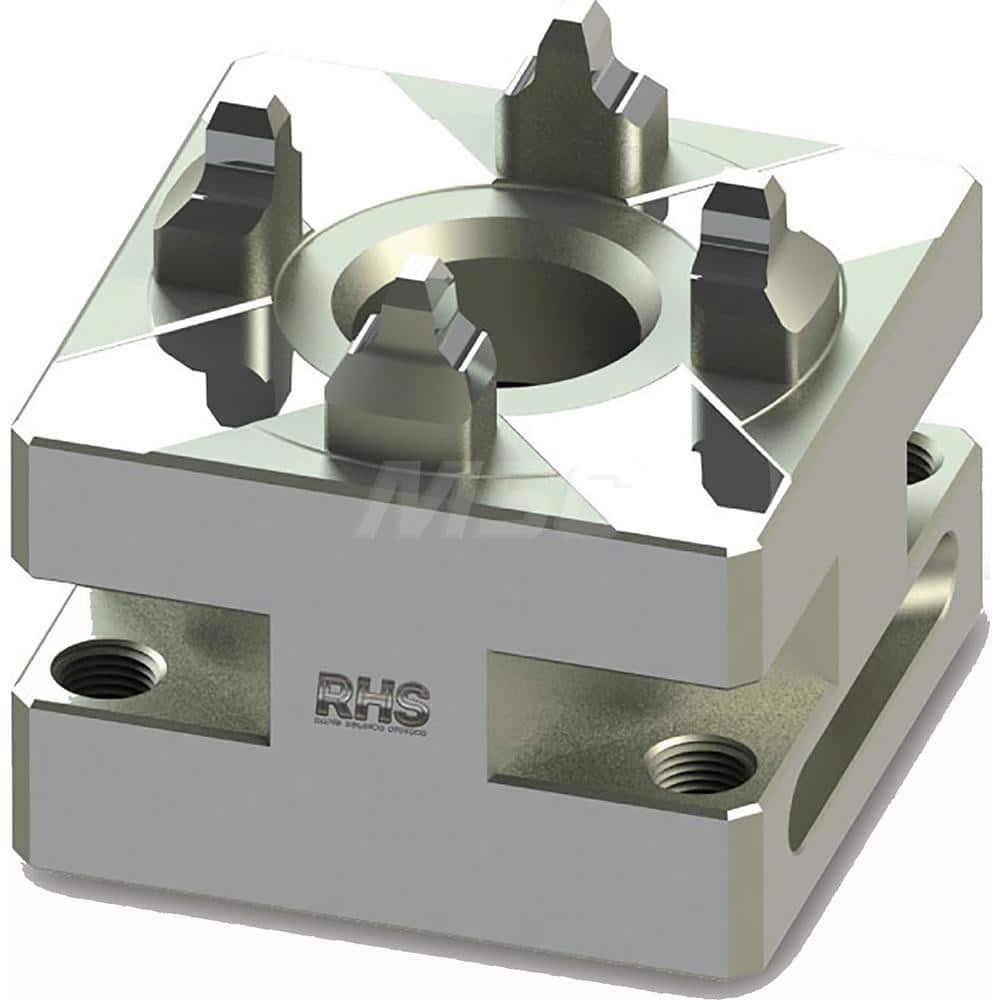 EDM Chucks; Chuck Size: 56mm x 56mm x 36mm; System Compatibility: Erowa ITS; Actuation Type: Manual; Material: Stainless Steel; CNC Base: Yes; EDM Base: Yes; Clamping Force (N): 4000.00; Series/List: RHS ITS