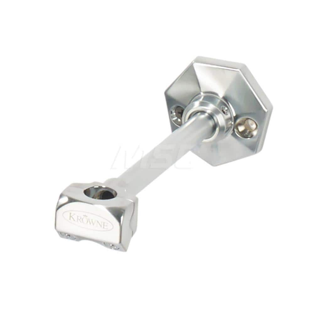 Faucet Replacement Parts & Accessories; Type: Wall Bracket; For Use With: Diamond Series Pre-Rinses; Material: Chrome Plated Brass; Additional Information: Fits all Diamond series pre-rinses.; Type: Wall Bracket; Type: Wall Bracket; Minimum Order Quantity