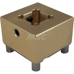 EDM Electrode Holders; System Compatibility: Erowa ITS; Holder Size: S30; Maximum Electrode Size (mm): 30; Electrode Shape Compatibility: Square/Round; Material: Brass; Flushing Duct: Yes; With Plate: Yes; Hardened: Yes; For Use With: Erowa/RHS ITS; Serie