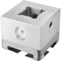 EDM Electrode Holders; System Compatibility: Macro; System 3R; Holder Size: S15; Maximum Electrode Size (mm): 15; Electrode Shape Compatibility: Square/Round; Material: Stainless Steel; Flushing Duct: No; With Plate: Yes; Hardened: Yes; For Use With: Syst