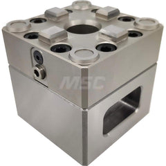 EDM Chucks; Chuck Size: 70mm x 70mm; System Compatibility: Macro; System 3R; Actuation Type: Manual; Material: Stainless Steel; CNC Base: Yes; EDM Base: Yes; Clamping Force (N): 8000.00; Series/List: RHS Macro