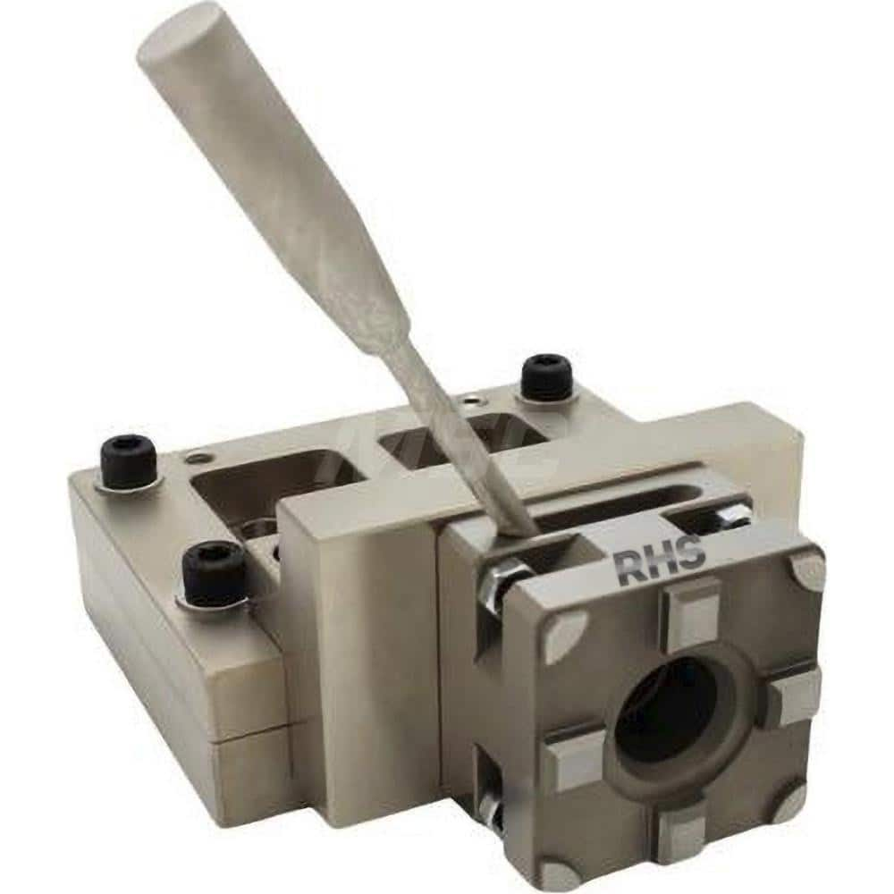 EDM Chucks; Chuck Size: 130 mm x 155 mm x 67mm; System Compatibility: Macro; System 3R; Actuation Type: Manual; Material: Stainless Steel; CNC Base: Yes; EDM Base: Yes; Clamping Force (N): 5000.00; Series/List: RHS Macro