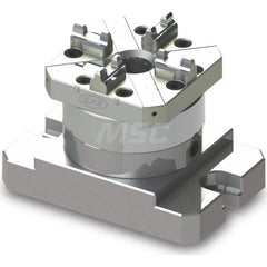 EDM Chucks; Chuck Size: 80mm x 80mm x 67mm; System Compatibility: Erowa ITS; Actuation Type: Pneumatic; Material: Stainless Steel; CNC Base: Yes; EDM Base: Yes; Clamping Force (N): 10000.00; Series/List: RHS ITS