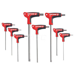 Hex Key Sets; Tool Type: Hex Key Sets; Handle Type: T-Handle; Measurement Type: Metric; Hex Size Range (mm): 2 - 10; Metric Hex Sizes: 2, 2.5, 3, 4, 5, 6, 8 ,10