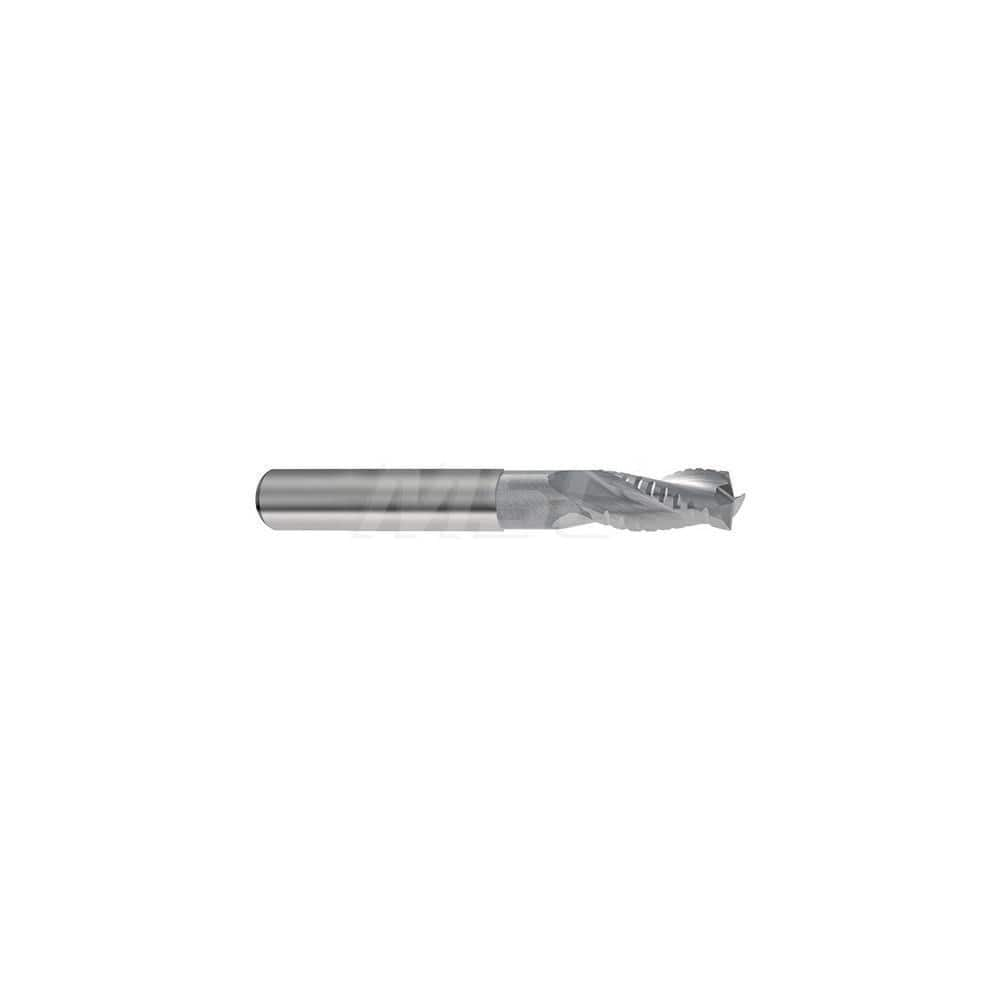 Guhring Optimized Roughing End Mill for Aluminum 12.00mm Diameter 12.0mm Shank 26.00mm Length of Cut 93mm Overall