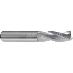 Guhring Optimized Roughing End Mill for Aluminum 10.00mm Diameter 10.0mm Shank 22.00mm Length of Cut 72mm Overall