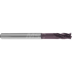 Guhring Steel and Cast Iron Roughing End Mill 6.00mm Diameter 6.0mm Shank 13.00mm Length of Cut 75mm Overall