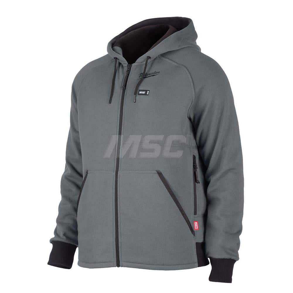 Jackets & Coats; Garment Style: Hooded; Size: Small; Gender: Men; Material: Polyester; Closure Type: Zipper; Features: Machine Washable; Heated; Non-Hazardous Protection; Contents: (1) M12 ™ Heated Hoodie (306-20); (1) M12 ™ Lithium-ion Battery Charger (4