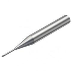 R216.32-01030-AI10G 1620 1mm 2 FL Solid Carbide End Mill - Corner Radius w/Cylindrical Shank - Makers Industrial Supply