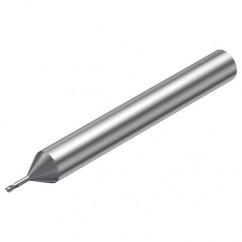 R216.32-01030-AJ10G 1620 1mm 2 FL Solid Carbide End Mill - Corner Radius w/Cylindrical Shank - Makers Industrial Supply