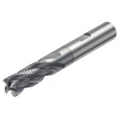 R216.34-20030-BC38B 1620 20mm 4 FL Solid Carbide End Mill - Corner Radius w/Weldon Shank - Makers Industrial Supply