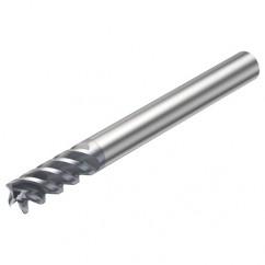 R216.34-20050-AK38H 1620 20mm 4 FL Solid Carbide End Mill - Corner Radius w/Cylindrical Shank - Makers Industrial Supply