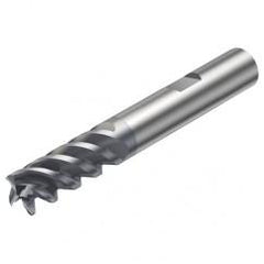 R216.34-08050-BC19P 1620 8mm 4 FL Solid Carbide End Mill - Corner Radius w/Weldon Shank - Makers Industrial Supply