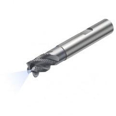 R215.34C08040-DS09K 1640 8mm 4 FL Solid Carbide End Mill - Corner Radius w/Cylindrical - Neck Shank - Makers Industrial Supply