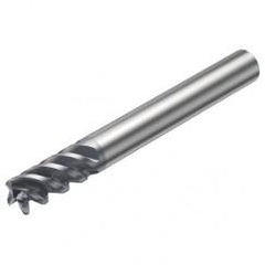 RA216.24-1650AAK08H 1620 6.35mm 4 FL Solid Carbide End Mill - Corner Radius w/Cylindrical Shank - Makers Industrial Supply