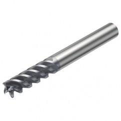 RA216.24-4050BAK20P 1630 15.875mm 4 FL Solid Carbide End Mill - Corner Radius w/Cylindrical Shank - Makers Industrial Supply