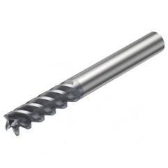 RA216.24-1650AAK12P 1620 6.35mm 4 FL Solid Carbide End Mill - Corner Radius w/Cylindrical Shank - Makers Industrial Supply