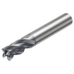 R216.T4-06030BAS10N 1620 6mm 4 FL Solid Carbide Turn-Milling End Mill w/Cylindrical Shank - Makers Industrial Supply