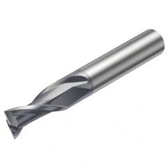 1P250-0900-XA 1630 9mm FL Straight Center Cut w/Cylindrical Shank - Makers Industrial Supply