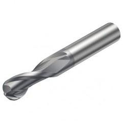 2B230-1200-NA N20C 12mm 2 FL Ballnose w/Cylindrical Shank - Makers Industrial Supply