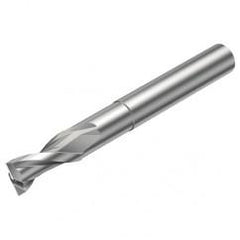 2P120-1200-NC H10F 12mm FL Straight Center Cut w/Cylindrical with Neck Shank - Makers Industrial Supply