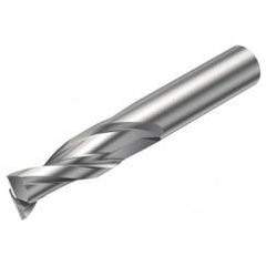 2P232-0500-NA H10F 5mm FL Straight Center Cut w/Cylindrical Shank - Makers Industrial Supply